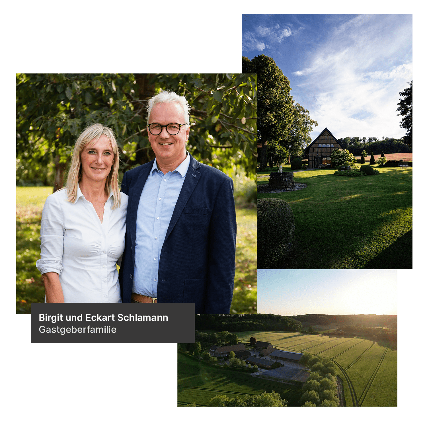 Hof Schlamann Gastgeberfamilie Birgit und Eckart Schlamann Hof Schlamann Gastgeberfamilie Birgit und Eckart Schlamann