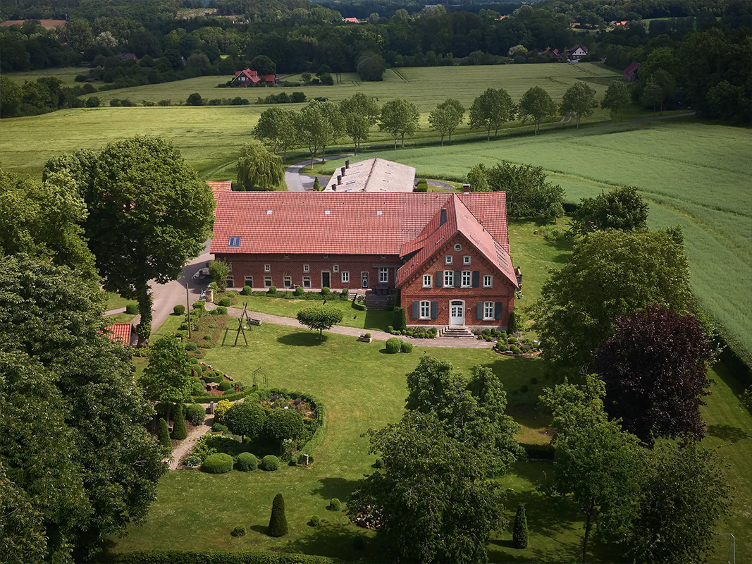 Hof Schlamann Luftansicht Hof Schlamann Luftansicht